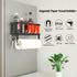 Magnetic Paper Towel Holder for Refrigerator, Magnetic Spice Rack,Magnetic Shelf for Stove,Wall Mount Towel Rack