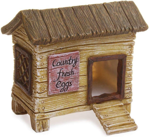 Woodland Knolls Mg202 Chicken Coop Fairy Garden