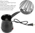 Electric Turkish Coffee Maker, 600ml Portable Stainless Steel Arabic Greek Coffee Pot, Anti-Scald Tea Maker Kettle