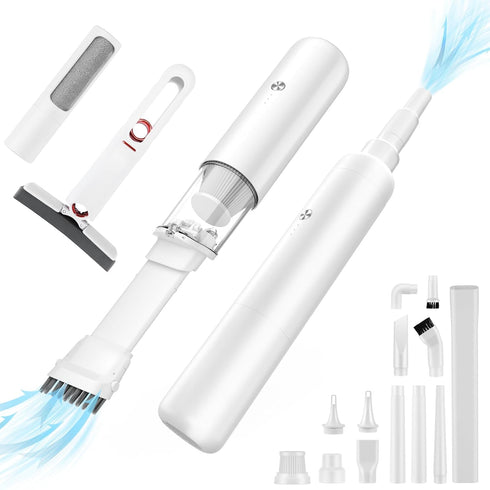Cordless Handheld Vacuum Cleaner Kit for Home, Office, Car, 7500mAh Rechargeable Battery, 12000PA Powerful Motor