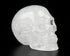 Skullis 2.0" Quartz Rock Crystal Carved Skull - Hand Carved Gemstone Fine Art Sculpture