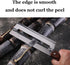 Sugarcane Peeling Knife - Pineapple Peeling Knife with Stainless Steel Blade and Natural Non-slip Brown Wooden Handle
