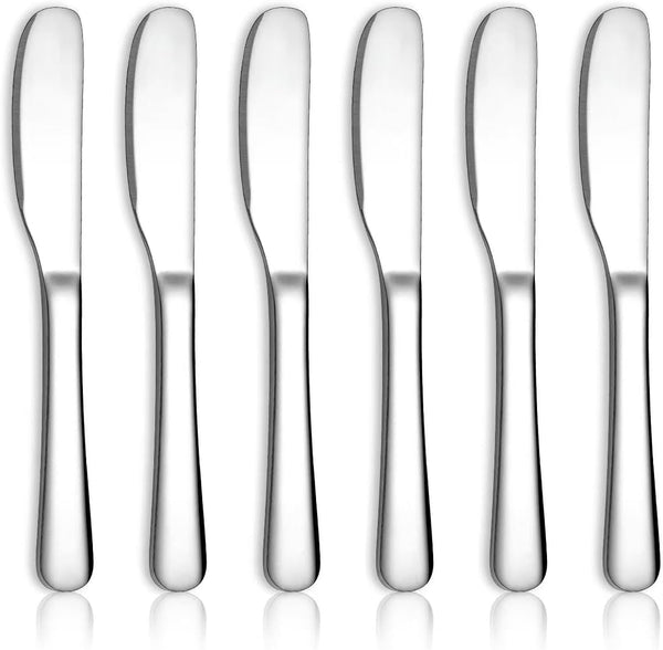 HOMQUEN Stainless Steel Butter Knife, Butter Spreader, Butter Knives, Butter Spreader Knife