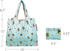 allydrew (Set 2), Foldable Tote Nylon Reusable Grocery Bag of Bumble Bees