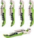 Professional Waiter Corkscrew Wine Openers Set, 4 PCS, Upgraded Heavy Duty Stainless Steel Hinges for Restaurant Waiters