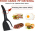 Egg Flipper Spatula Tongs - 2 in 1 Grip and Flip Spatula, Egg Flipper Spatula for Kitchen Use, Multi-purpose Non-Stick Kitchen Gadgets for Pancake, Quesadillas, Omelettes, Cooking, Sandwiches, Steak by Zalhyrox