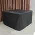 FLR 48x48x29in Patio Table Cover Square Black Waterproof Outdoor Dinner Protector Dust-Proof Table Desk Cover Furniture