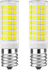 TAIYALOO E17 LED Bulb - Dimmable 7W Microwave Oven Bulb, Daylight White 6000K, 60W Halogen Replacement, 2 Pack
