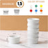 Vidalenta Mini Ramekins Set of 6, 1.5 oz Dipping Sauce Cups, Porcelain Souffle Dish, Small Bowls for Charcuterie Board,