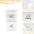 Yomjarl 2 Pack Cheese Container for Refrigerator Airtight Creamer Container with and Lid Cream Cheese Sliced Cheese Box
