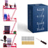 Fire Escape Ladder Shelf - New York Inspired 4 Tier Metal Shelf for Home Décor Organizer and Action Figure Display