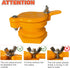 2PCS 5 BeeCastle Honey Gate Valve for Gallon Bucket, Durable Nylon Honey Gate for Extractor, Honey Extractor Tap -Honey
