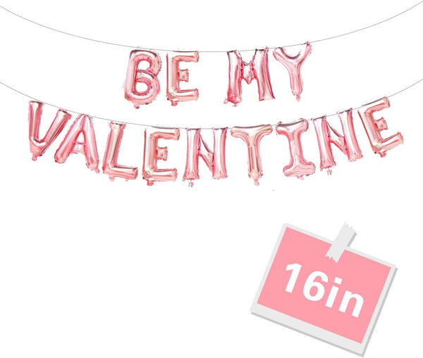 PARTY Valentine's Day Balloon, 16in Rose Gold Decorations Supplies Banner