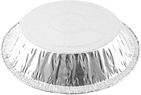 PACTOGO 6" Aluminum Foil Mini Pie Pans - Disposable Small Baking Tin Plates (Pack of 50)