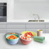 greenandlife Lightweight Unbreakable Wheat Straw Bowl - 4pcs Dishwasher Microwave Safe Noodle Fruit Soup Rice Bowls