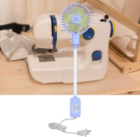 Pssopp Mini Desk Fan, Three-speed Adjustable Cooling Electric Fan with Magnetic Base
