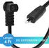 Power Recliner Power Supply Kit, 4-Piece Universal Dual Transformer with AC Power Cord, DC Extension Cable