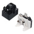 MECCANIXITY 4pcs Refrigerators PTC Starter Relay 1 Pin 4.7 Ohm Overload Protector for 1/2HP Fridges Beverage Freezers