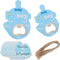 Yuokwer 24 pcs Baby Boy Bottle Opener Baby Shower Favor for Guest, Boy