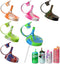 6 Pack Soda Can Lids with Straw,Silicone Soda Can Covers,Pop Can Cover,BPA-Free,Reusable