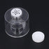 6pcs Spice Jars, Stackable Plastic Spice Jar with Shaker Lids, Clear Dredge Spice Shaker Containers for Storing Spice,