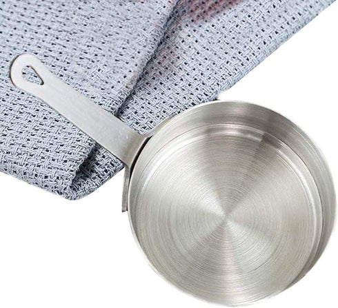 2PCS Stainless Steel Mini Sauce Pan, Dipping Sauce Bowl with Handle, Cooking Sauce Cup for Restaurant Table