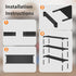 2 Closet SAN HE Long Shoe Rack-Shoe Organizer Tier Shoe Rack for Front Door Entryway Garage, Stackable Free Standing
