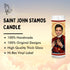Stamos Celebrity Glass Jar Candle – Unscented Handmade Soy Wax Votive Candle for Home Decor Collectible