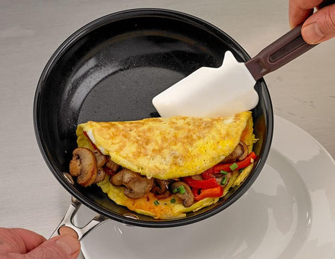 Mercer Culinary 10" & 14" Silicone Spatulas - Heat Resistant 2 Pack