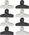 COOK WITH COLOR Set of Eight Large Heavy Duty Bag Clips, 5" Chip Bag Clips for Food Storage with Air Tight Seal