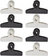 COOK WITH COLOR Set of Eight Large Heavy Duty Bag Clips, 5" Chip Bag Clips for Food Storage with Air Tight Seal