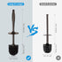 Set: 2 Pack Bronze1 HAMITOR Toilet Bowl Brush Holder Modern Deep Cleaning Bathroom Toilet Scrubber with Caddy for rv