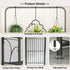 3 SORCEDAS Plant Stand Indoor Outdoor Tier Tall Corner Hanging Plant Shelf Metal Flower Stands Ladder Plant Holder