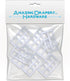 Amazing Drapery Hardware Bracket Spacer Blocks, 8ct, Durable Clear Plastic for Blinds and Shades
