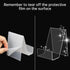 Acrylic Book Stand, 10 Pack Plastic Display Easel with Ledge, Clear Tablet Holder for Pictures, Albums, Books, Artworks