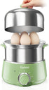 CACHOO Hard Boiled Egg Cooker - 14-Egg Rapid Stainless Steel Egg Boiler with