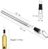 YouYah Wine Chiller Stick 3-in-1 Stainless Steel Bottle Cooler Stick, Rapid Iceless Wine Chilling Rod with Aerator and