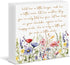 UYVQXA Girl Nursery Decor Nursery Wildflower Wood Sign Hold Her a Little Longer