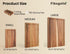Kitchen(Set 3),Wooden Set Fibogollo Acacia Wood Cutting Boards for of Chopping Boards with Juice Groove,Serving Board