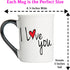 Wedding Gifts for Couples, Set of 2 I Love You More Coffee Mugs, Engagement Gift Ideas for Men/Women