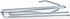 Dritz Home Long Neck Pleater Drapery Hooks, 14-Piece, Silver