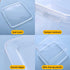 SHPii 88 oz. Square Clear Deli Containers with Lids, BPA-Free, Reusable for Kitchen Storage, Meal Prep - 10 Packs