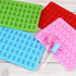 homEdge Silicone Gummy Bear Candy Molds - Set of 4 Packs Non Stick Food Grade Chocolate Gummy Mold with 2 Dropper -