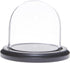 Plymor Glass Display Dome Cloche 3" x 3" (Black MDF Wood Base)