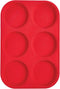 Mrs. Anderson's Baking Non-Stick 6-Cup Muffin Top Pan - European-Grade Silicone