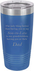 Stainless Steel Engraved Insulated Tumbler 20 Oz Travel Coffee Mug, Blue - "Only thing better than having you as my