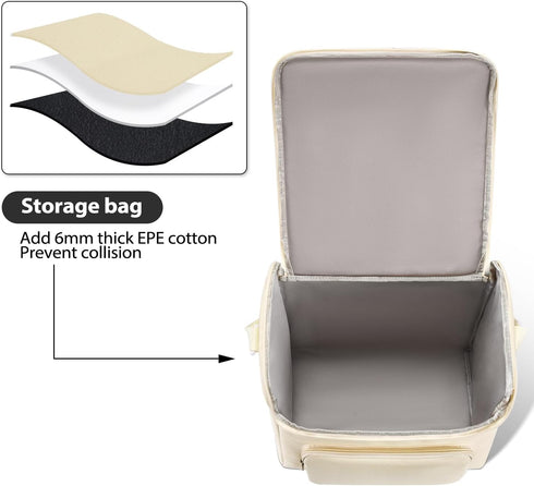 Mini Fridge Travel Case, 4L/6 Cans Portable Cover for Frigidaire EFMIS129, AstroAI, Cooluli