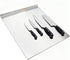YICORIP (19.7 15.7 Stainless Steel Cutting Boards for The Kitchen, Suitable for Meat, Fruits, Vegetables, Bread