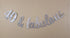 All About Details 40 & Fabulous Cursive Banner - 1 Set, 40th Birthday Banner (Silver)