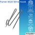 1InTheOffice Panel Wall Wire Hooks, Silver Wall Hooks for Fabric Panel Cubicle, 50 Pack